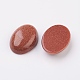 Synthetic Goldstone Flat Back Cabochons&nbsp;G-G741-18x25mm-10-2