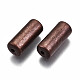 CCBプラスチックビーズ  コラム  赤銅鉱  24.5x10.5mm  穴：2.5mm  約245個/500g&nbsp;CCB-S160-173R-2