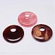 Natural Gemstone Pendants&nbsp;G-G647-44-1