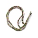 Electroplated Natural Lava Rock Beads Strands&nbsp;G-A256-B01-01I-3