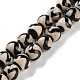 Natural Tibetan Wave Pattern dZi Agate Beads Strands&nbsp;G-B084-A02-02-1