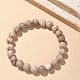 Natural Maifanite/Maifan Stone Bead Stretch Bracelets&nbsp;BJEW-K212-B-044-7