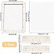 Basswood Assembled Paper Making Frame&nbsp;DIY-WH0001-73D-4