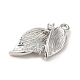 Brass Micro Pave Cubic Zirconia Pendants&nbsp;KK-D071-05P-2