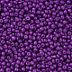 焼付塗装ガラスシードビーズ  暗紫色  12/0  1.5~2mm  穴：0.5~1mm  約30000個/袋&nbsp;SEED-S001-K11-2