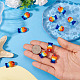 12Pcs Handmade Lampwork Beads&nbsp;LAMP-TA0001-75-6