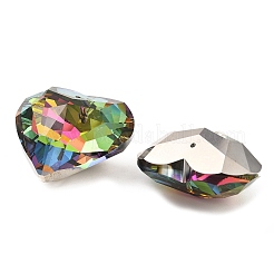 Electroplate Glass Charms&nbsp;EGLA-M028-01A