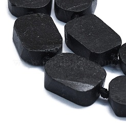 Natural Shungite Beads Strands&nbsp;G-K245-J22-01