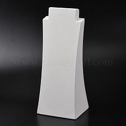 人体型ベルベットジュエリーネックレスディスプレイスタンド  ゲインボロ  12x8x27cm&nbsp;NDIS-H042-02B-1