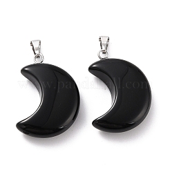 Natural Obsidian Pendants&nbsp;X-G-Z022-02L