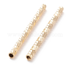 Brass Tube Beads&nbsp;X-KK-Y003-77B-G