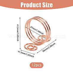 Iron Name Card Holder&nbsp;IFIN-WH0086-20RG