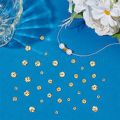 90Pcs 3 Styles Brass Spacer Beads&nbsp;KK-AR0004-75