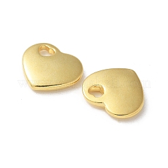 304ステンレスペンダント  イオンプレーティング（ip）  ハートチャーム  18KGP本金メッキ  15.5x17x3mm  穴：3.5x3mm&nbsp;STAS-I330-031G