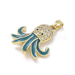 Ocean Brass Enamel Pendants&nbsp;LS-RB-CBA2CEF-03G-01