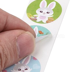 8 Patterns Easter Theme Self Adhesive Paper Sticker Rolls&nbsp;X1-DIY-C060-03N