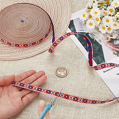 Ethnic Style Embroidery Polyester Ribbons&nbsp;OCOR-GA0002-37B