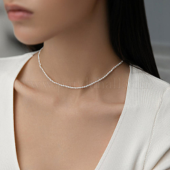 S925 Silver Freshwater Pearl Jewelry Set Bracelet Necklace Bohemian Elegant Daily Wear&nbsp;VY4924-2
