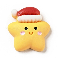 Opaque Christmas Resin Cabochons&nbsp;LS-RESI-G039-03