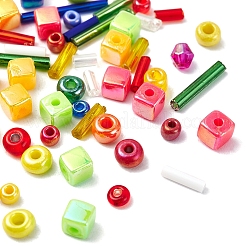 Cube & Seed Beads Kit for DIY Jewelry Making&nbsp;DIY-YW0004-83B