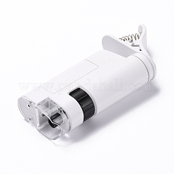 ABS Plastic LED Cell Phone Microscope Magnifier&nbsp;AJEW-M032-02P