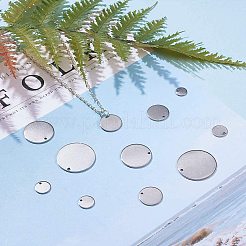 304 Stainless Steel Stamping Blank Tag Pendants&nbsp;STAS-PH0019-28P