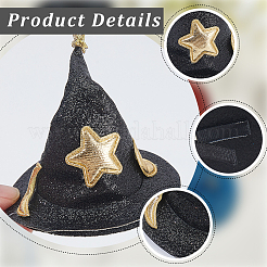 3pcs 3 Colors Halloween Imitation Leather Hair Accessories&nbsp;PHAR-CL0001-01