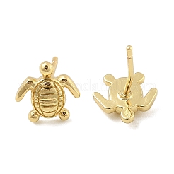 Brass Stud Earrings&nbsp;EJEW-R016-26G-04