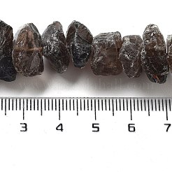 Raw Rough Natural Smoky Quartz Beads Strands&nbsp;G-P528-A06-01