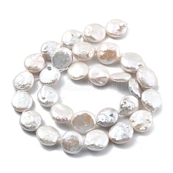 Natural Baroque Keshi Pearl Beads Strands&nbsp;PEAR-B004-16F-03A