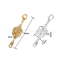 10 Sets 2 Colors Zinc Alloy Magnetic Clasps&nbsp;PALLOY-CJ0001-139