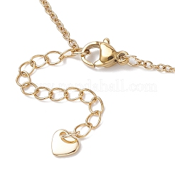 12Pcs 12 Styles Constellation Brass Star & Natural Mixed Stone Faceted Round Beaded Pendant 304 Stainless Steel Cable Chain Necklaces&nbsp;NJEW-JN05612