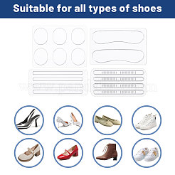 Transparent GEL Heel Grips&nbsp;AJEW-WH0816-480