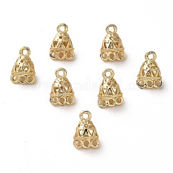 Rack Plating Zinc Alloy Chandelier Components Links&nbsp;PALLOY-F305-09G