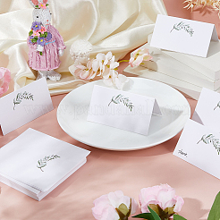 Rectangle Paper Table Place Cards&nbsp;AJEW-WH0752-125A