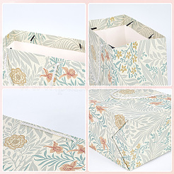 2Pcs 2 Colors Printed Paper Gift Tote Bags&nbsp;ABAG-SP0001-25