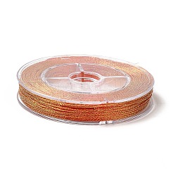 10 Rolls 10 Colors 6-Ply PET Polyester Metallic Thread&nbsp;OCOR-L046-03A