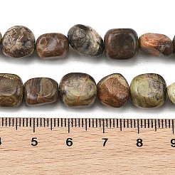 天然ピカソ石/ピカソジャスパービーズ連売り  ナゲット  タンブルストーン  9~12x8~10x3~9mm  穴：1mm  約36~41個/連  15.08''~15.87''（38.3~40.3センチメートル）&nbsp;G-P623-A05-02