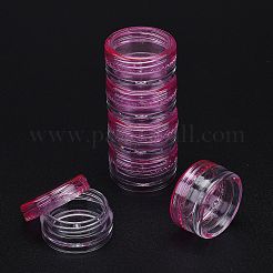 3G Plastic Empty Portable Facial Cream Jar&nbsp;LS-X-MRMJ-WH0020-01B