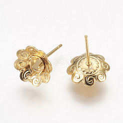 304 Stainless Steel Ear Stud Components&nbsp;X-STAS-G187-19G