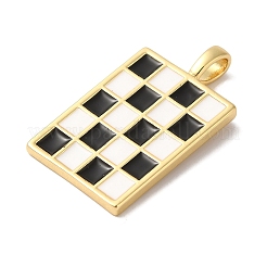 Brass Enamel Pendants&nbsp;KK-L216-009G-03