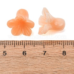 Dyed Synthetic Coral Carved Beads&nbsp;GG-CBAE64B-02C-01