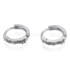 Tarnish Resistant 304 Stainless Steel Hoop Earrings Findings&nbsp;LS-STAS-N092-189