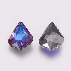 Faceted Glass Rhinestone Pendant&nbsp;RGLA-F052-001B