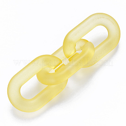 Transparent Acrylic Linking Rings&nbsp;X-OACR-S036-006A-K10