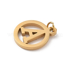 304 Stainless Steel Charms
with Jump Ring&nbsp;STAS-R001-02G-A