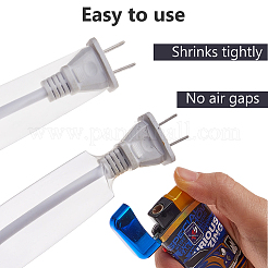 Transparent PE Heat Shrink Protection Tube&nbsp;FIND-DC0008-23A