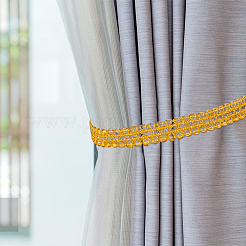 13 Yards Polyester Braided Metallic Lace Trim&nbsp;DIY-WH0632-44