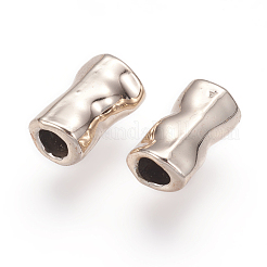 Alloy Tube Beads&nbsp;PALLOY-E391-12G-AAA