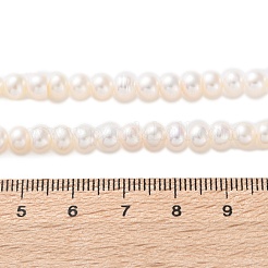 Natural Cultured Freshwater Pearl Beads Strands&nbsp;PEAR-I007-02E-03C